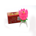 Birthday Party Unrotate Lotus Flower Fireworks Birthday Cheap beautiful romantic music lotus candles